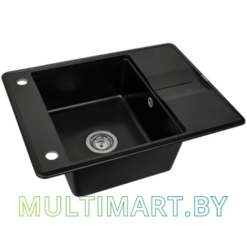 Кухонная мойка Aquasanita Bella SQB102AW (black metallic 601)